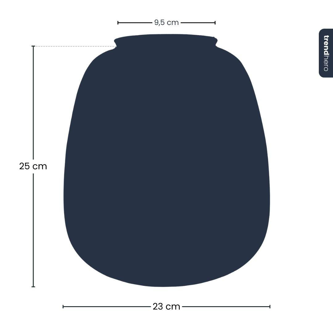 Terrarium fles - Model: Emma + led kurk - ↑ 25cm - Ø 23 cm