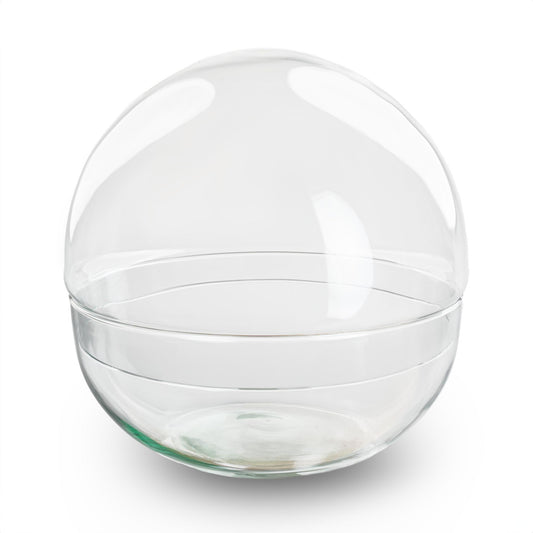 Terrarium bolglas tweedelig - Dome - Ø 20 cm ↑ 20 cm